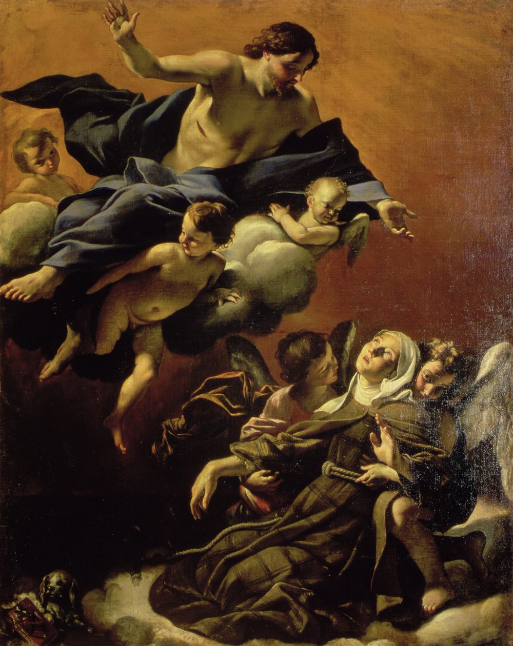 Cortonai Szent Margit extázisa alkotó: Giovanni Lanfranco