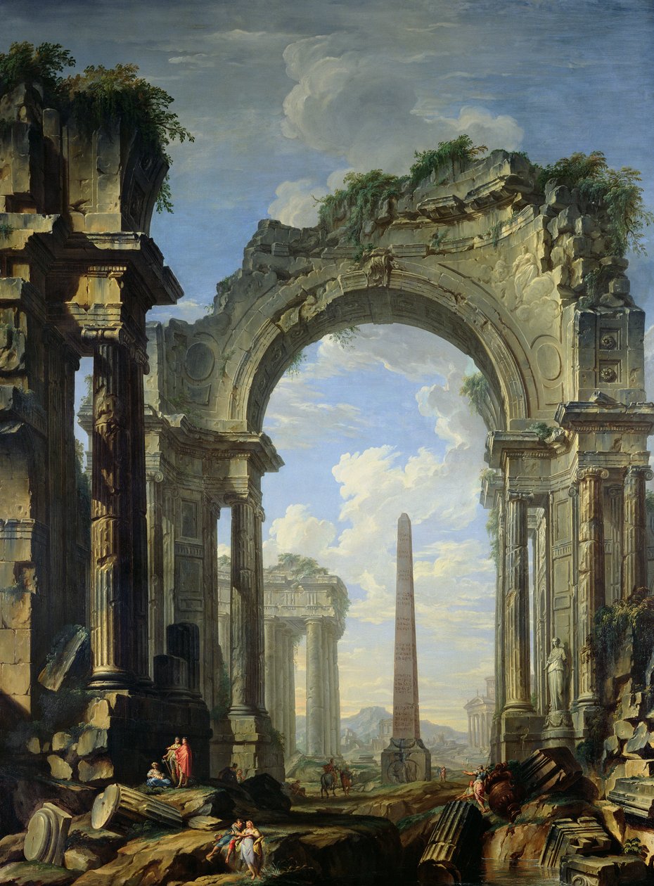Táj romokkal alkotó: Giovanni Niccolo Servandoni
