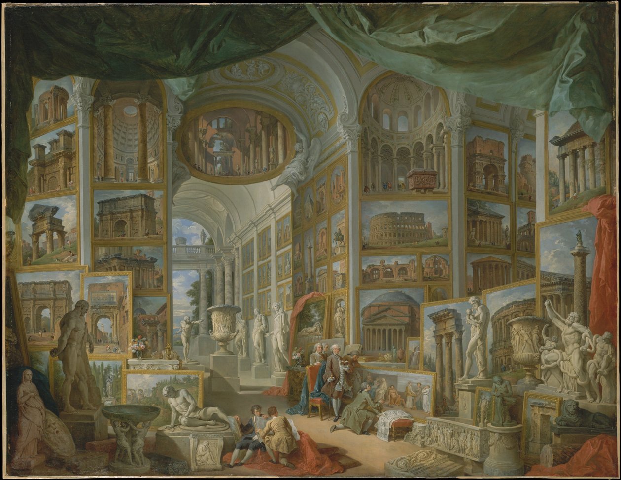 Az ókori Róma alkotó: Giovanni Paolo Pannini