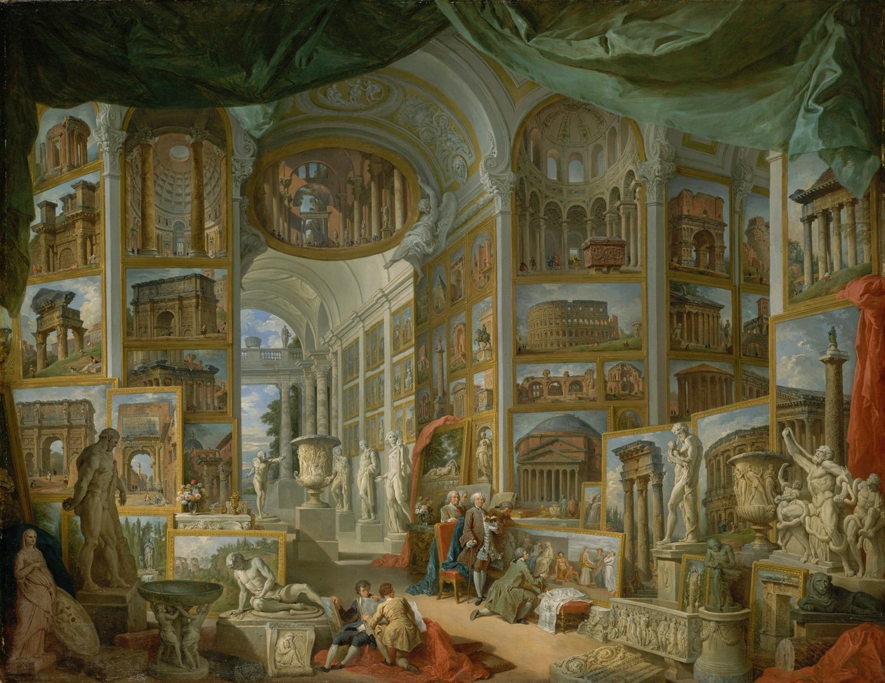 Az ókori Róma alkotó: Giovanni Paolo Pannini