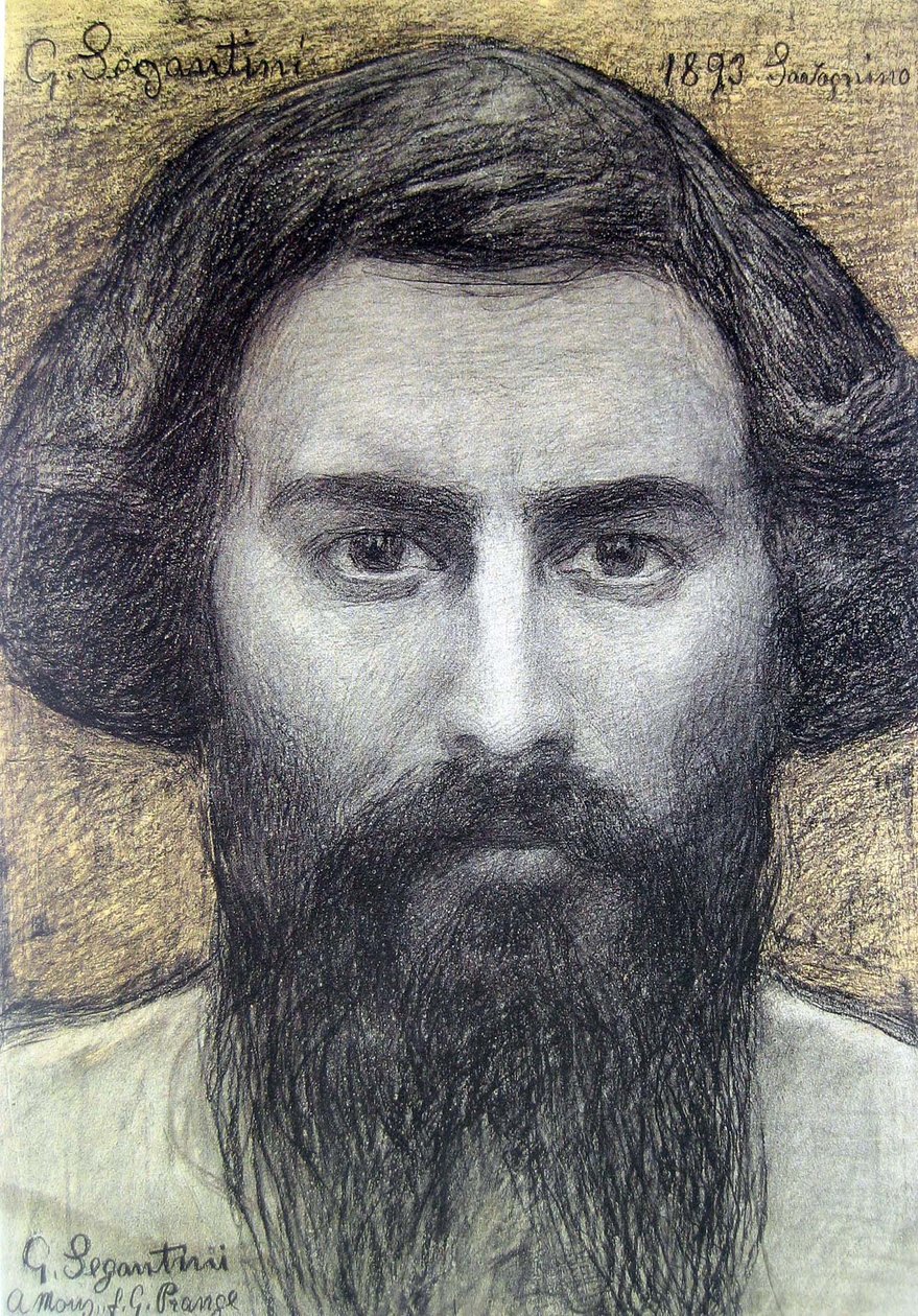 Önarckép alkotó: Giovanni Segantini