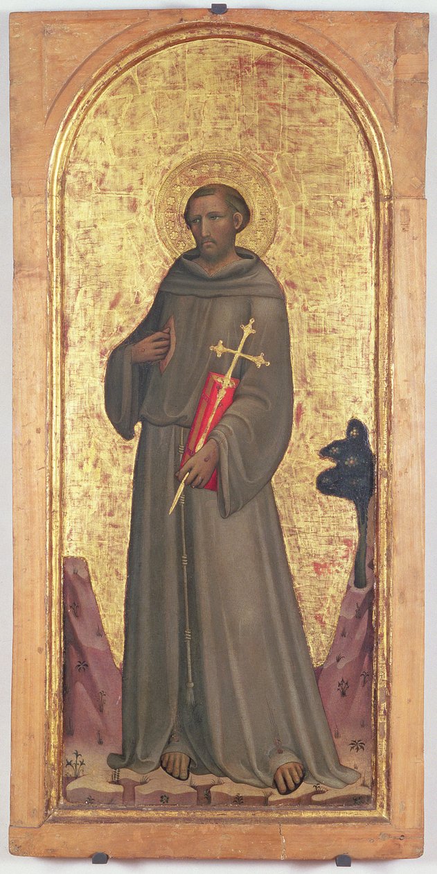 Szent Ferenc (tempera a panelen) alkotó: Giovanni dal Ponte