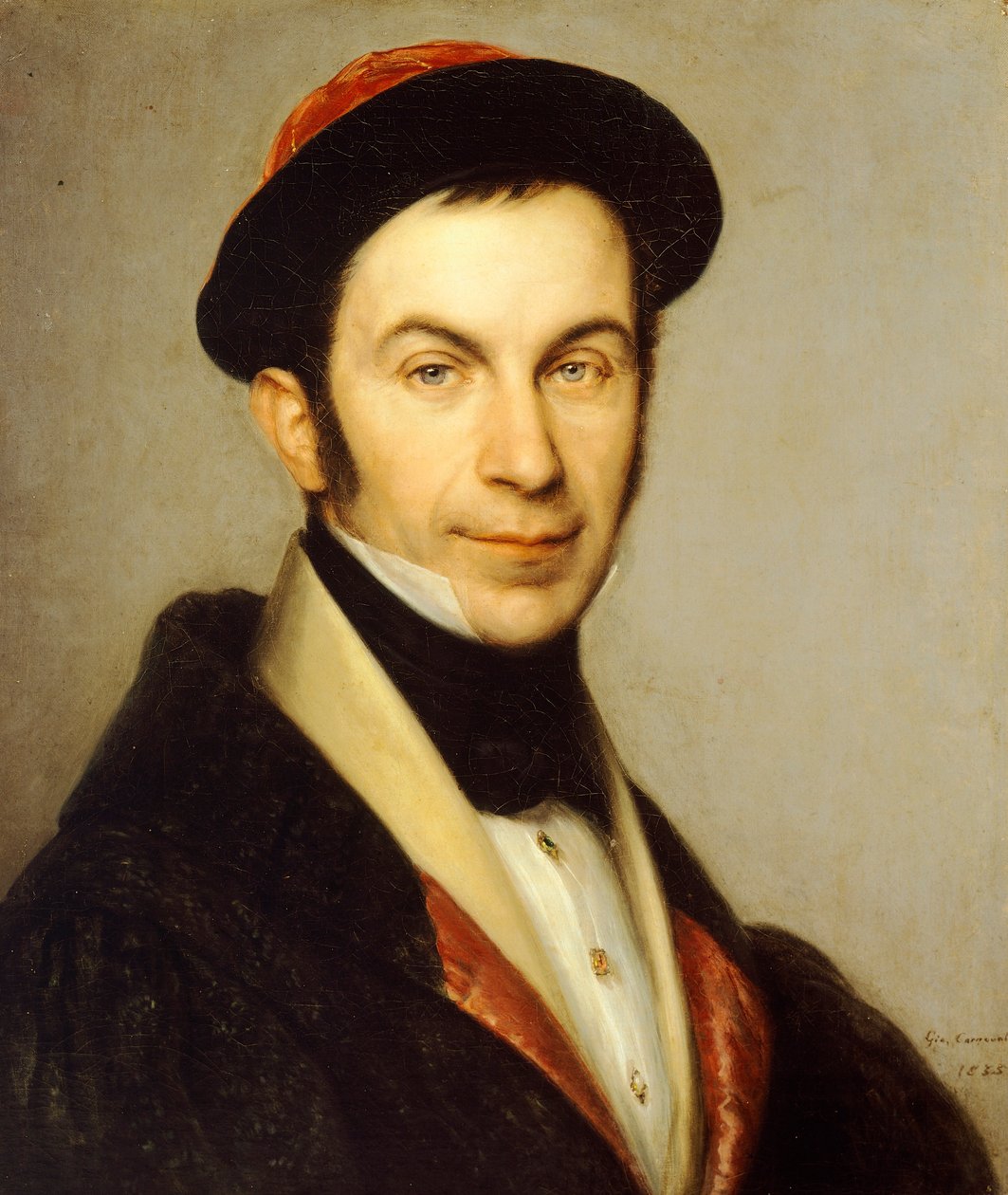 Guglielmo Lochis portréja alkotó: Giovanni Carnovali