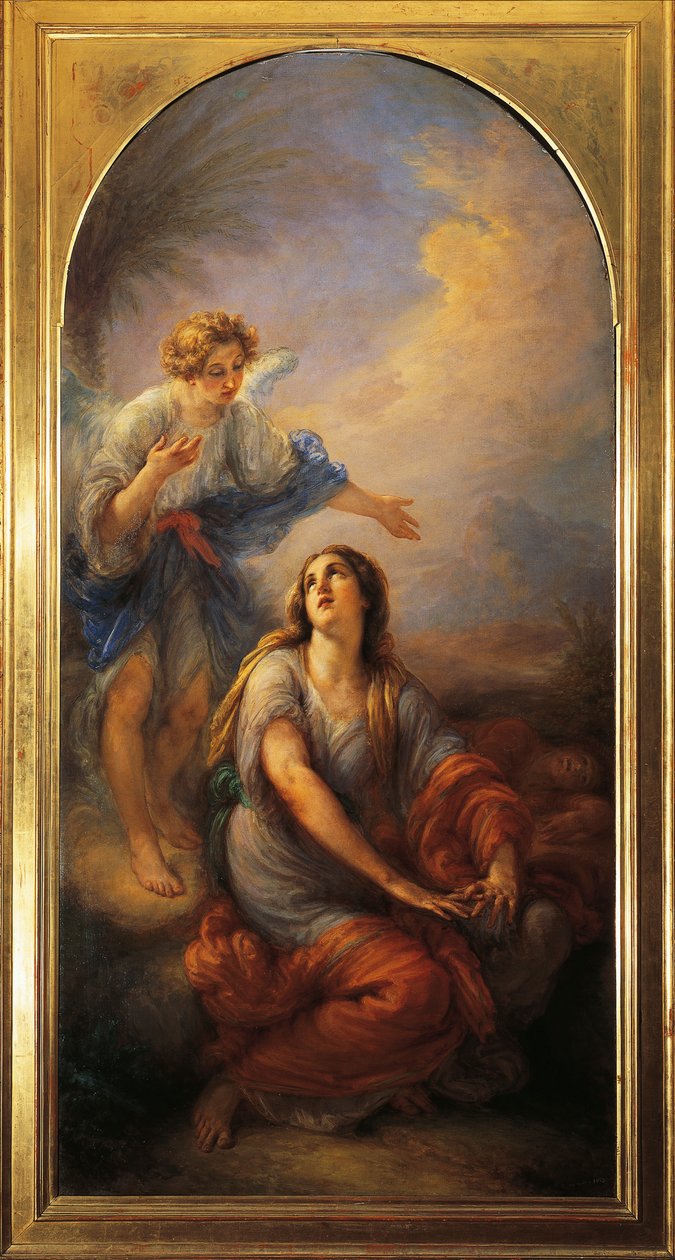 Hágár a sivatagban alkotó: Giovanni Carnovali
