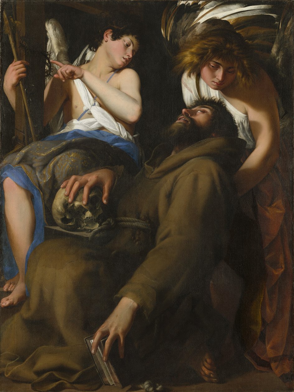 Szent Ferenc extázisa, 1601 alkotó: Giovanni Baglione