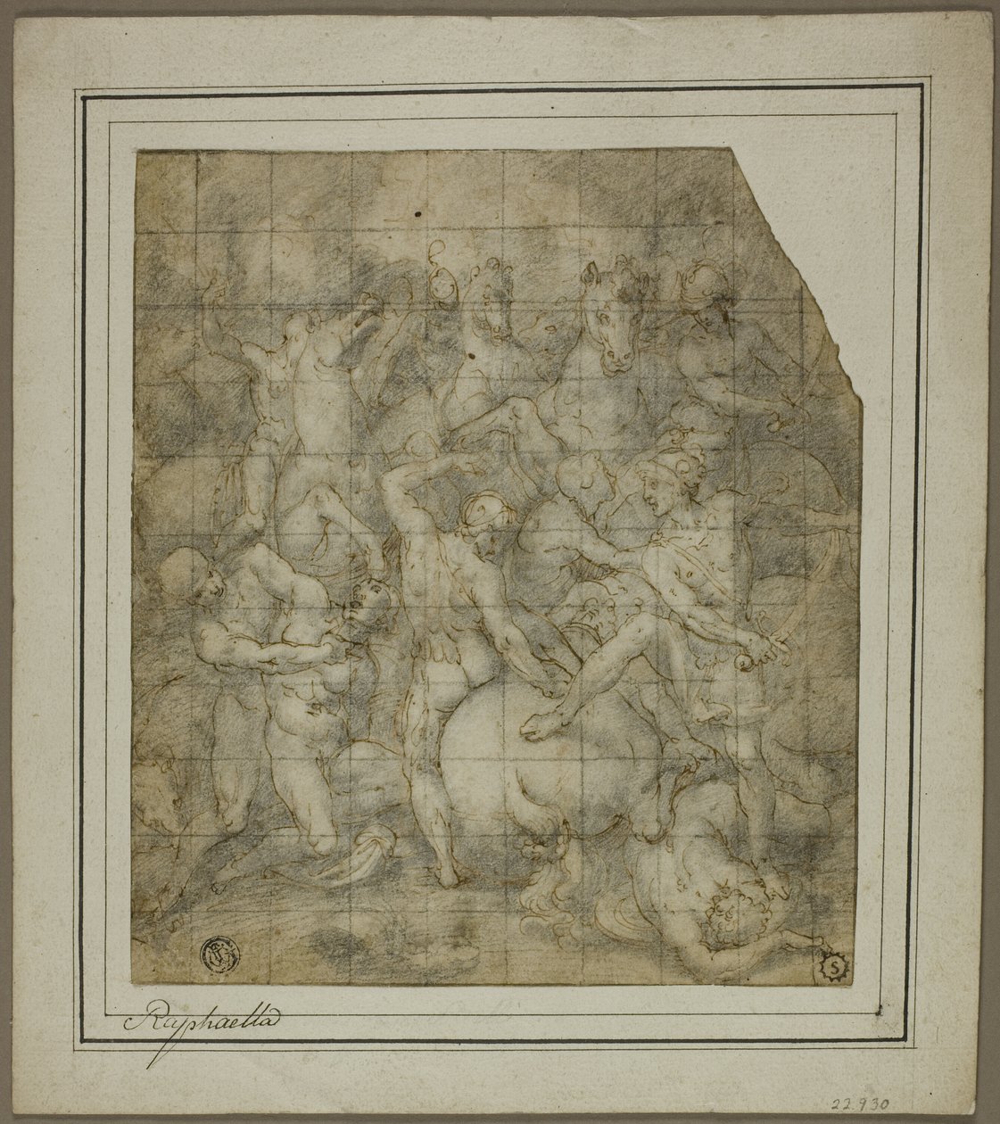 Csata jelenet alkotó: Giovanni Balducci
