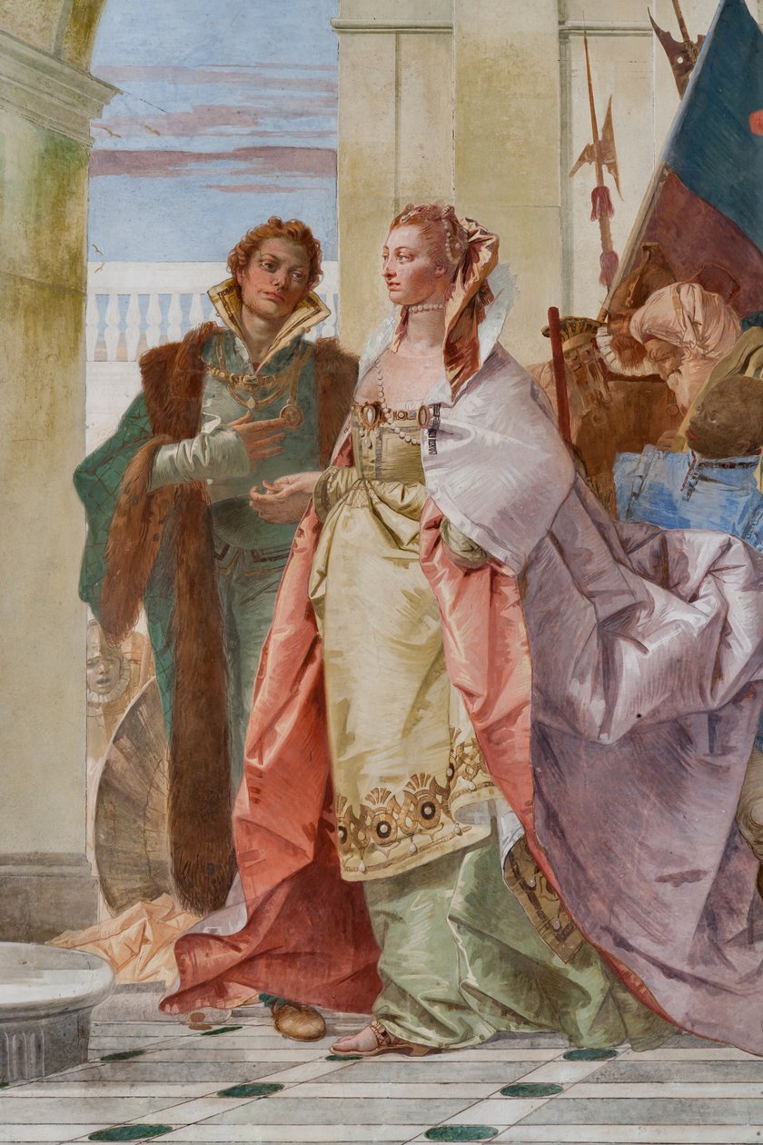Scipio Africanus nagylelkűsége (részlet) alkotó: Giovanni Battista Tiepolo