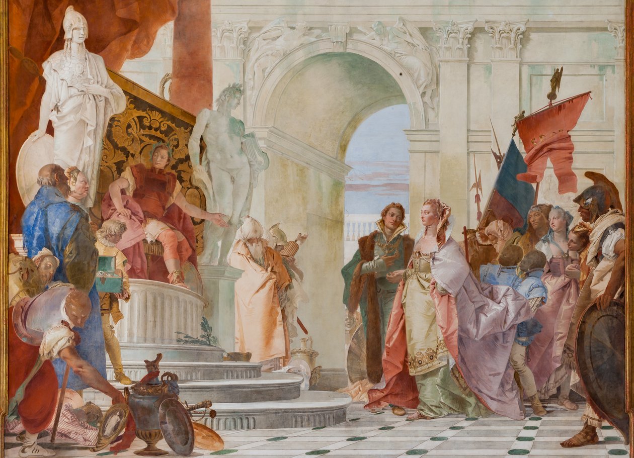 Scipio Africanus nagylelkűsége (részlet) alkotó: Giovanni Battista Tiepolo