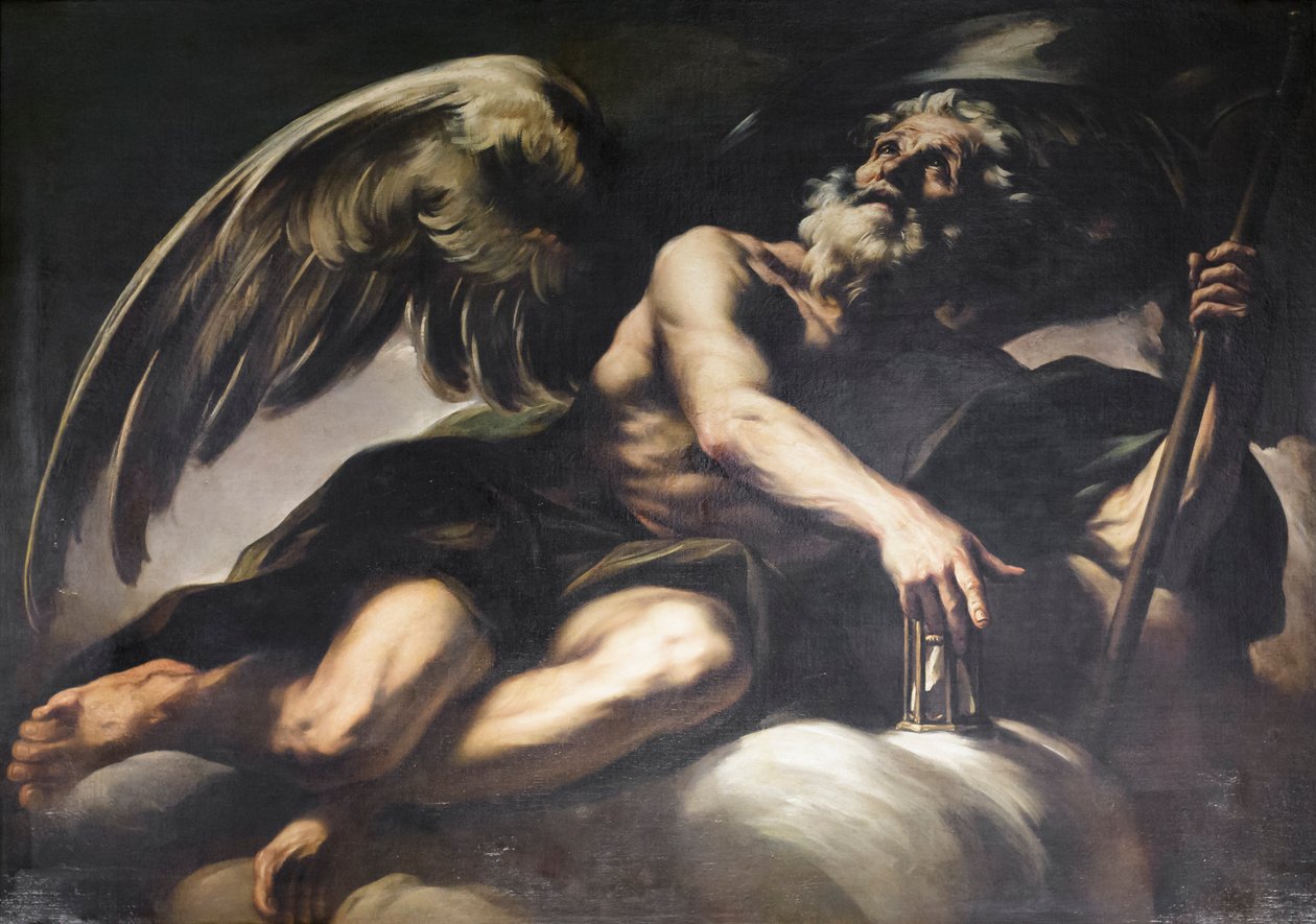 Az idő allegóriája alkotó: Giovanni Battista Benaschi