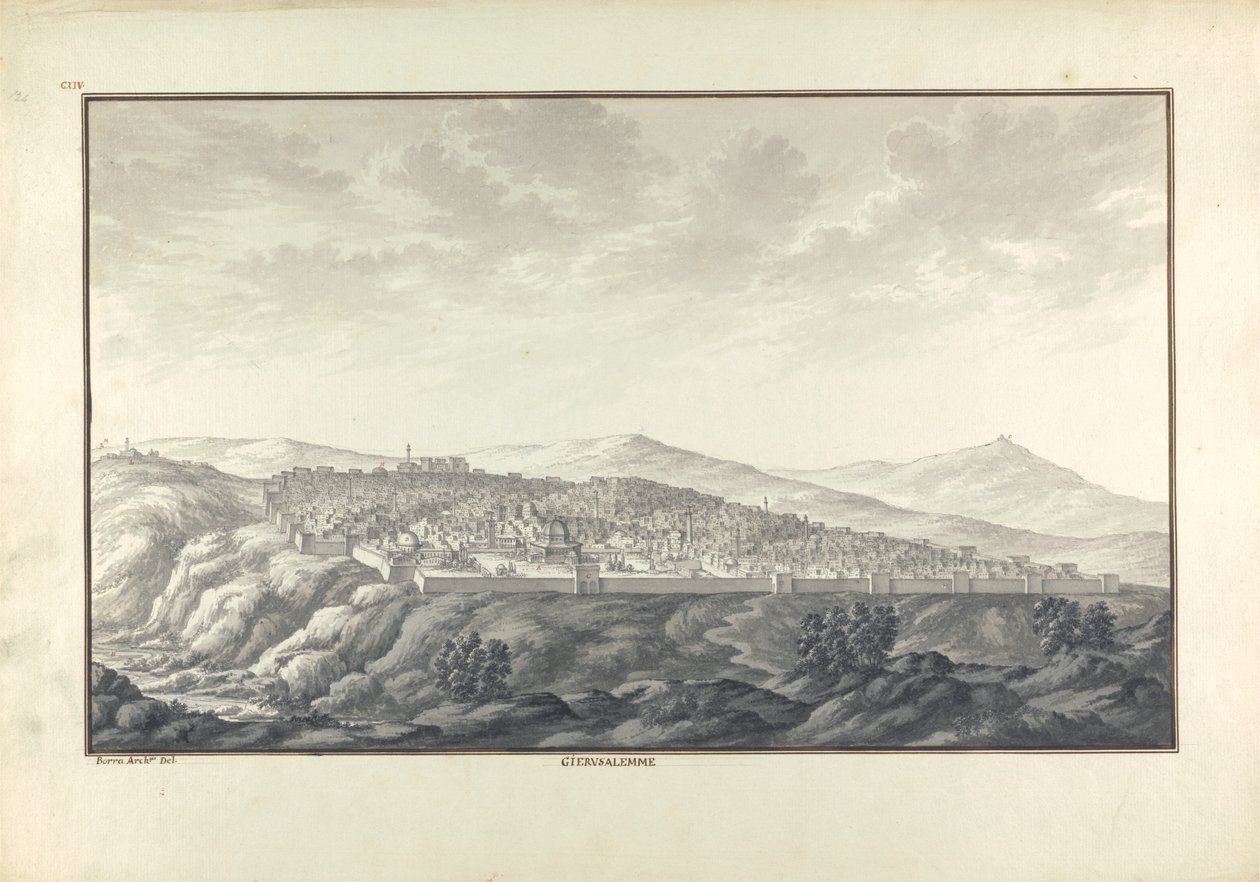 Gierusalemme alkotó: Giovanni Battista Borra
