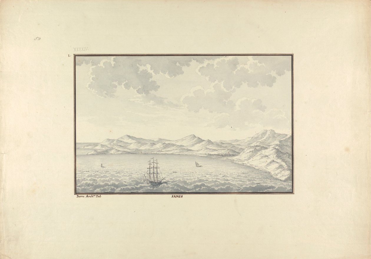 Samos alkotó: Giovanni Battista Borra