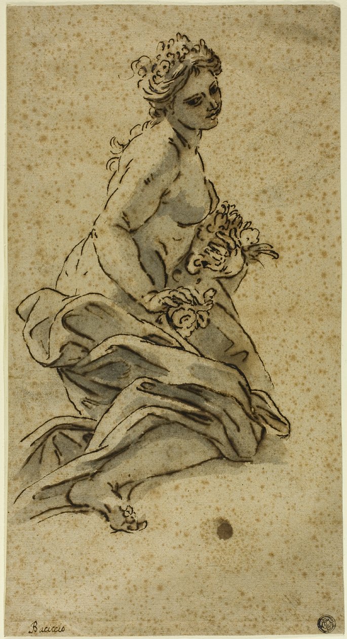 Növényvilág alkotó: Giovanni Battista Gaulli