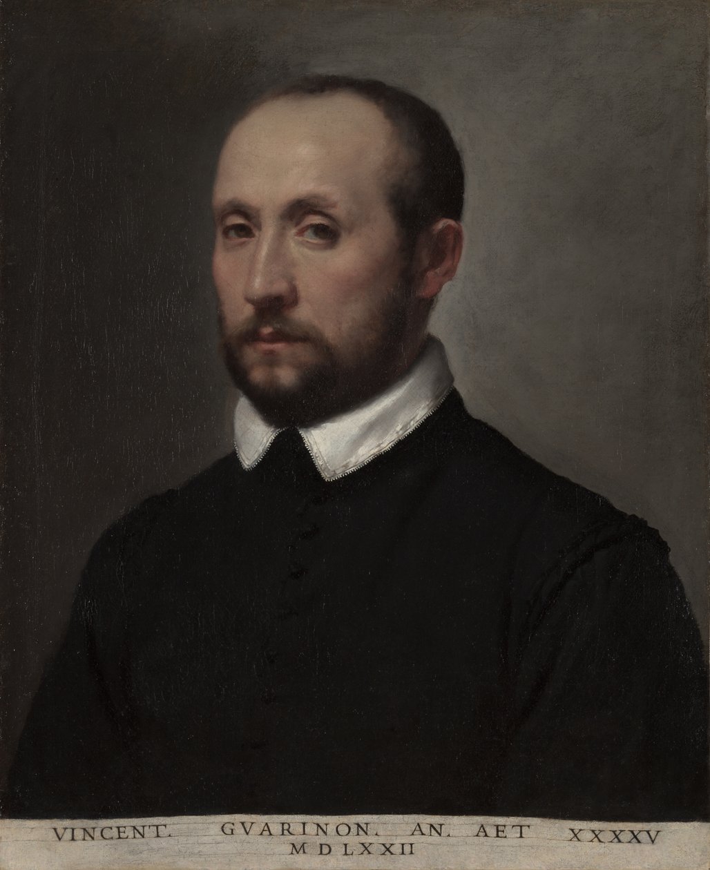 Vincenzo Guarignoni portréja alkotó: Giovanni Battista Moroni