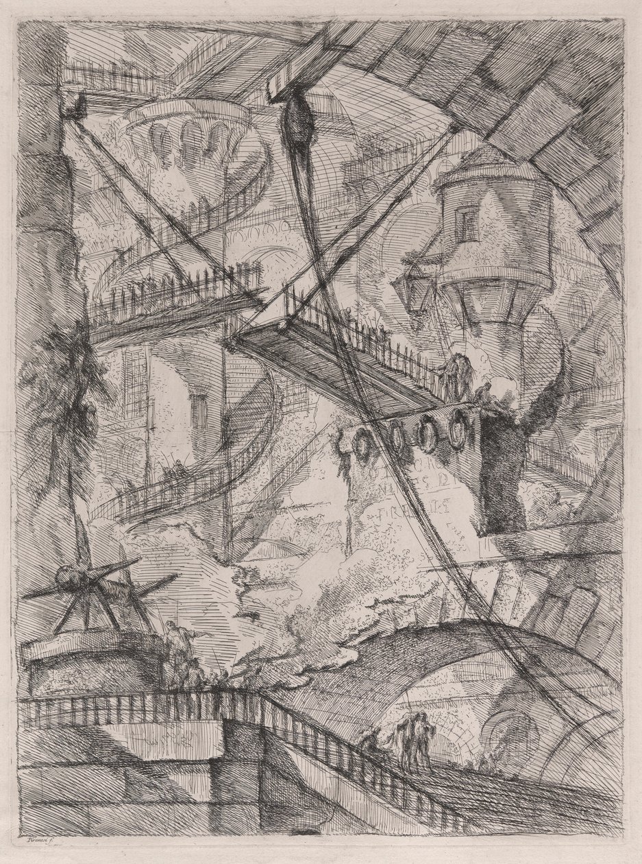 The Drawbridge, a Carceri d alkotó: Giovanni Battista Piranesi