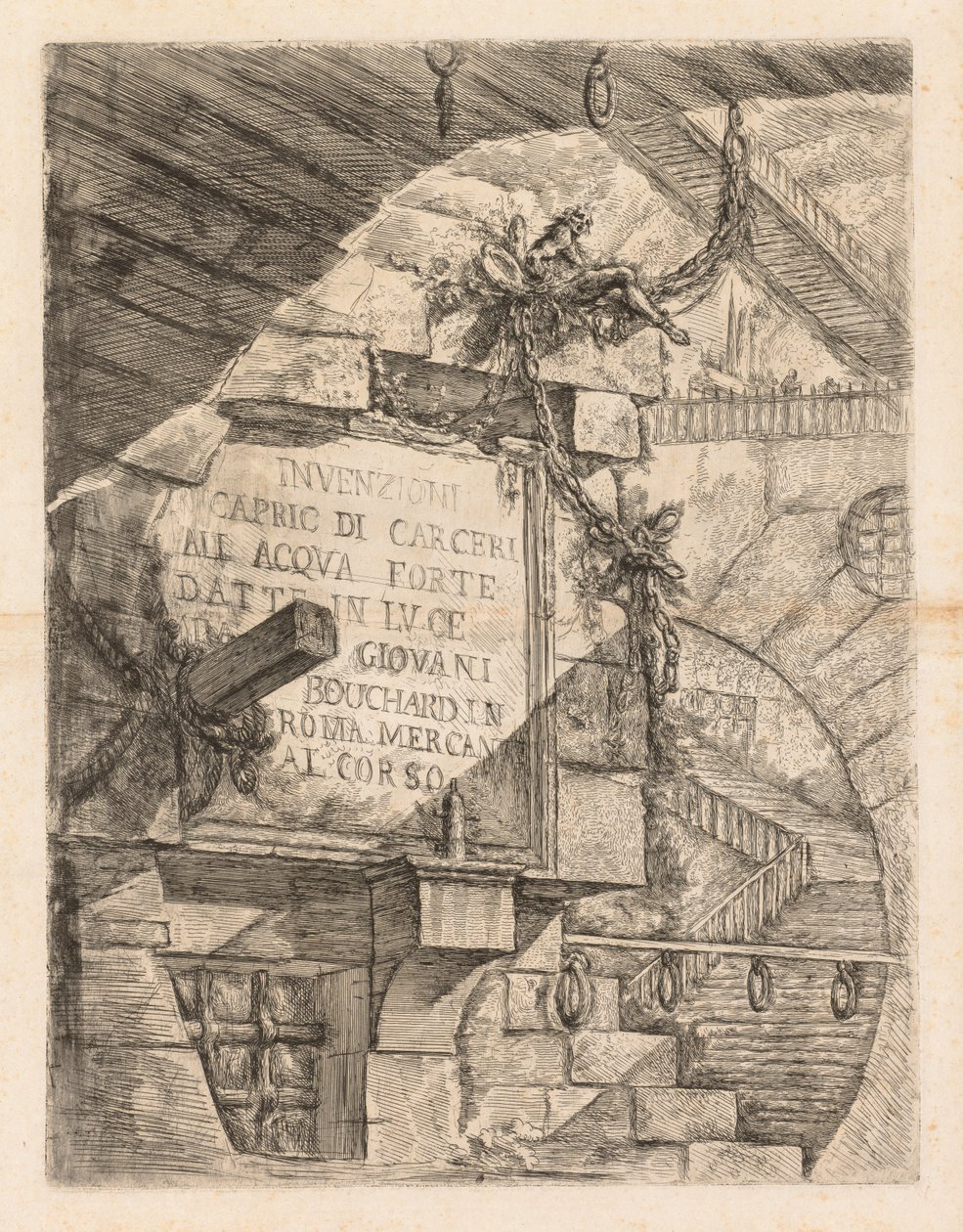 A börtönök, 1745-1750. alkotó: Giovanni Battista Piranesi