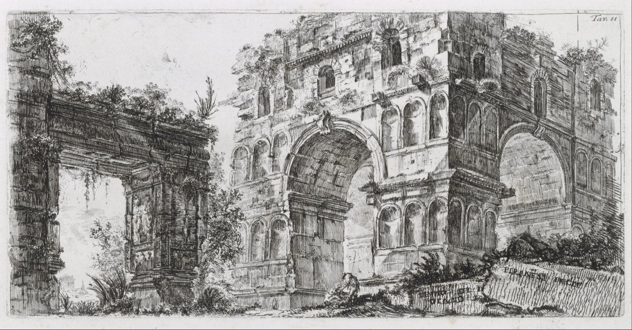 Diana temploma alkotó: Giovanni Battista Piranesi