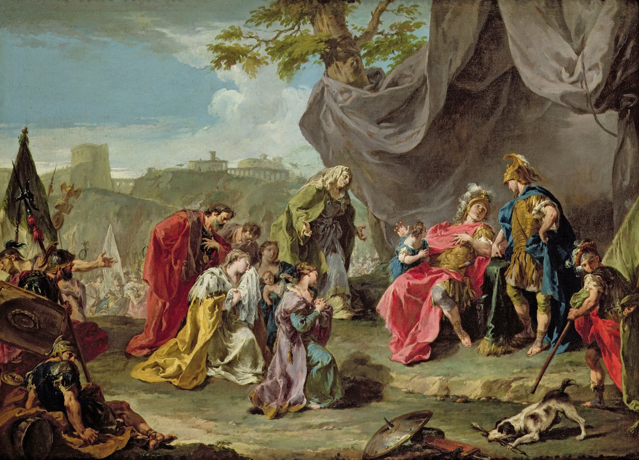 Coriolanus alkotó: Giovanni Battista Pittoni