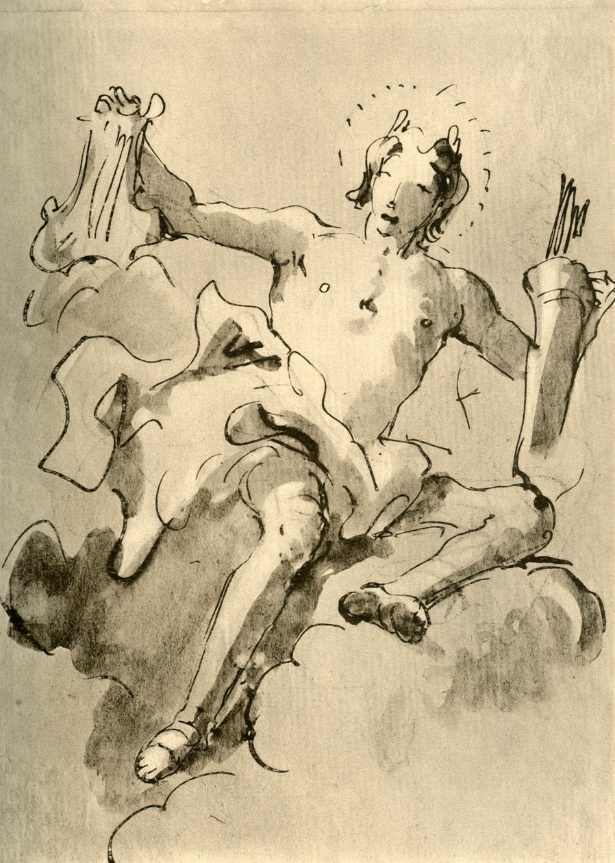 Apollo, c1757, 1928 alkotó: Giovanni Battista Tiepolo