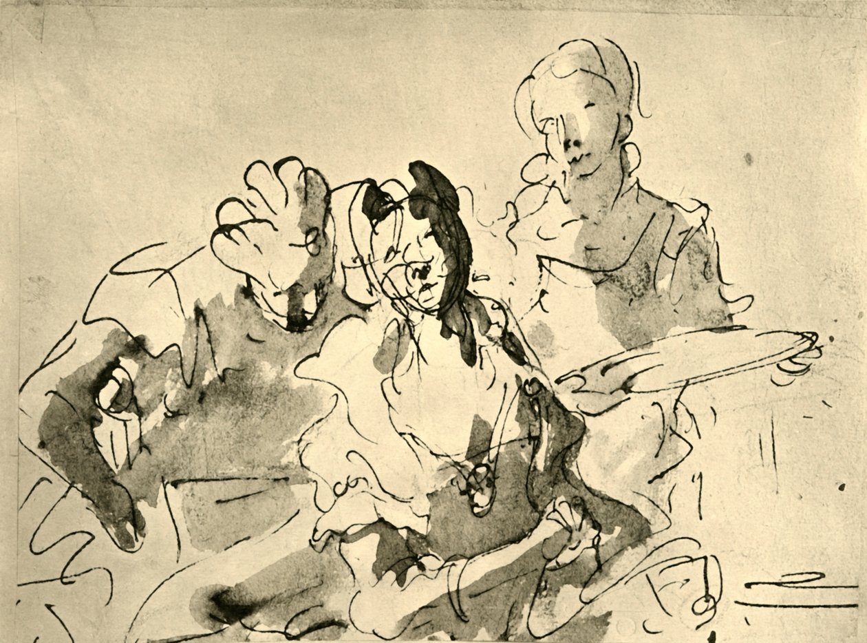 Kleopátra, 18. század eleje, 1928 alkotó: Giovanni Battista Tiepolo