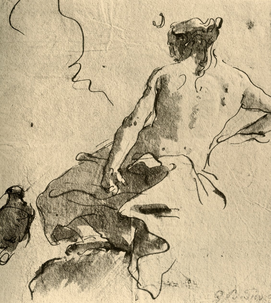 Diana, 1757, 1928 alkotó: Giovanni Battista Tiepolo