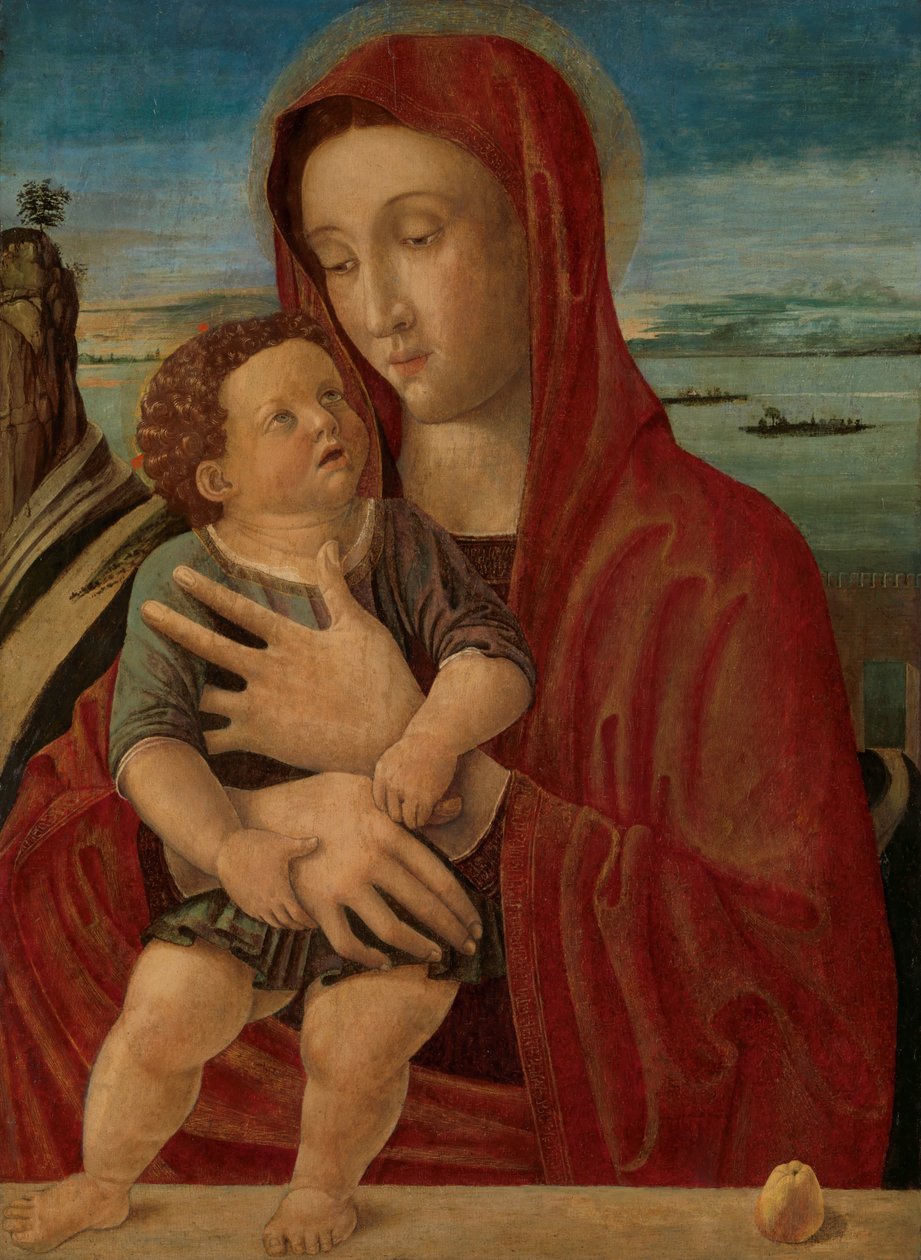 Madonna és gyermeke alkotó: Giovanni Bellini (circle of)