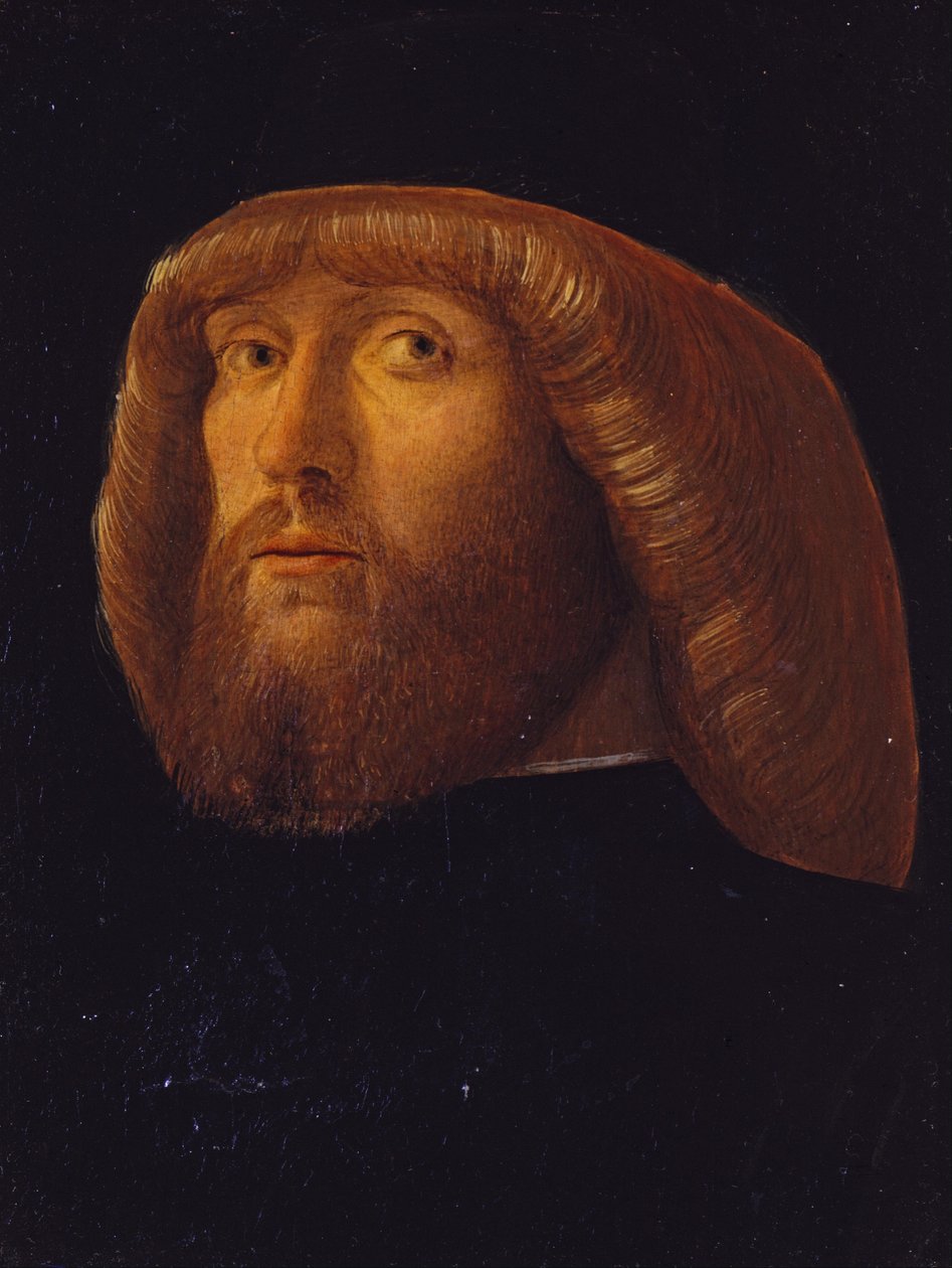 Egy szakállas férfi alkotó: Giovanni Bellini