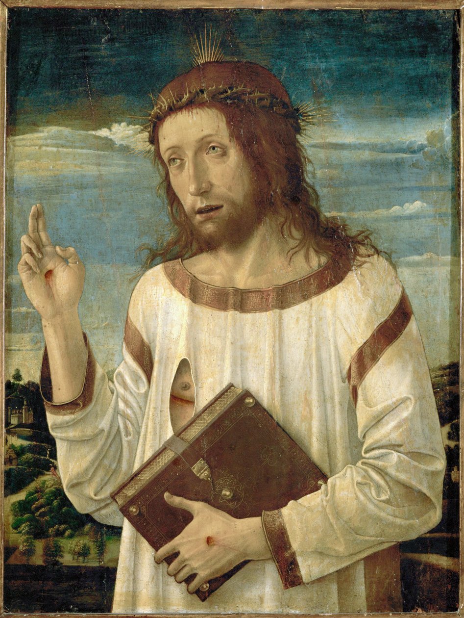 Krisztus áldása ... alkotó: Giovanni Bellini