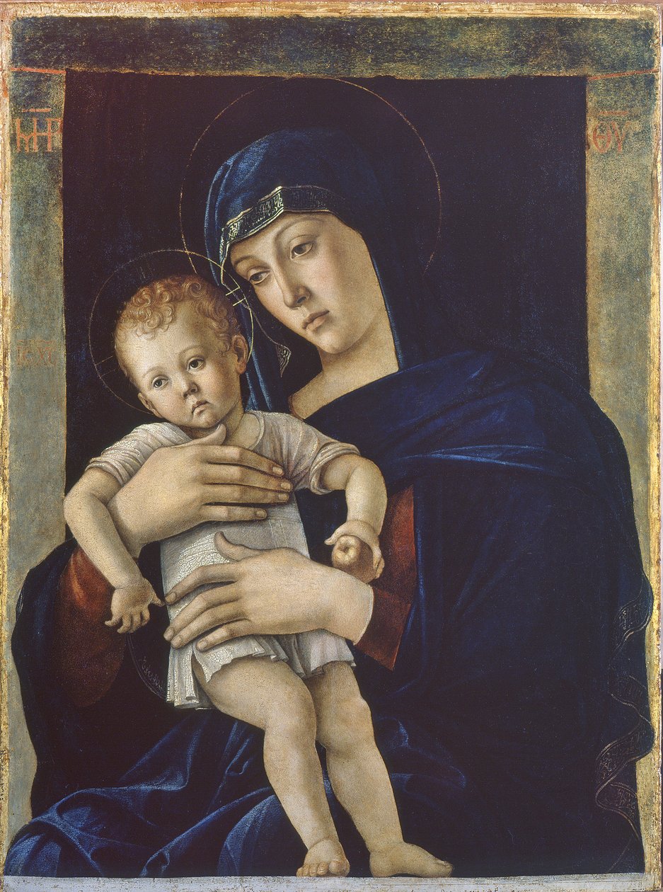 Madonna és gyermeke alkotó: Giovanni Bellini