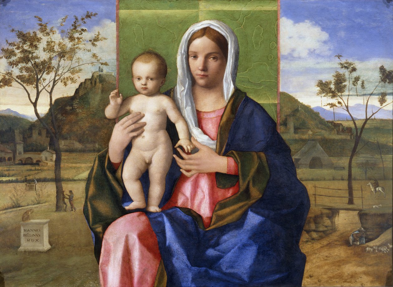 Madonna és a gyermek alkotó: Giovanni Bellini