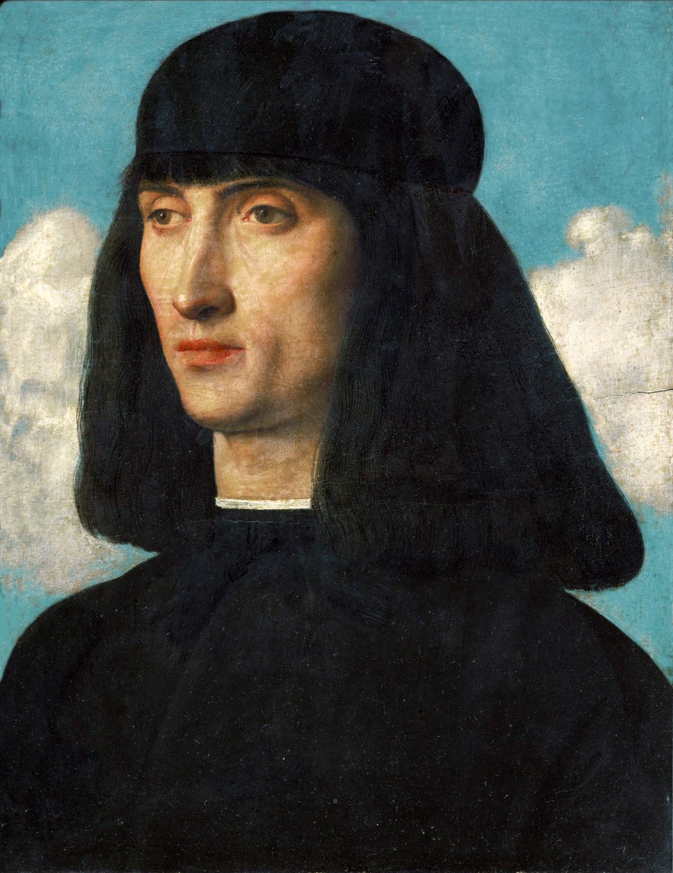 Egy férfi portréja ... alkotó: Giovanni Bellini