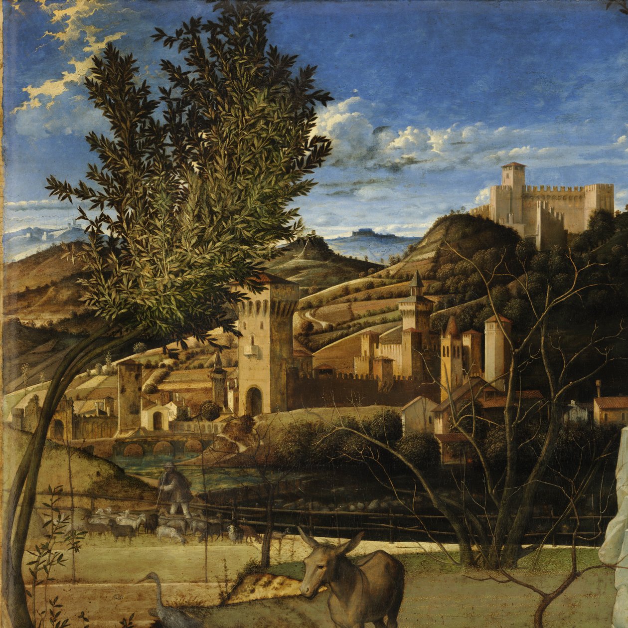 Szent Ferenc a sivatagban alkotó: Giovanni Bellini