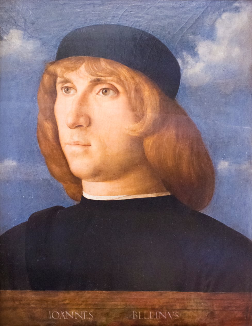 Önarckép (olaj a panelen) alkotó: Giovanni Bellini