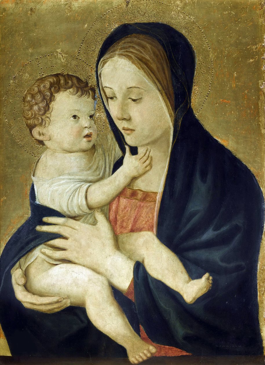 A Szűz és a Gyermek, kb. 1470-1475. alkotó: Giovanni Bellini
