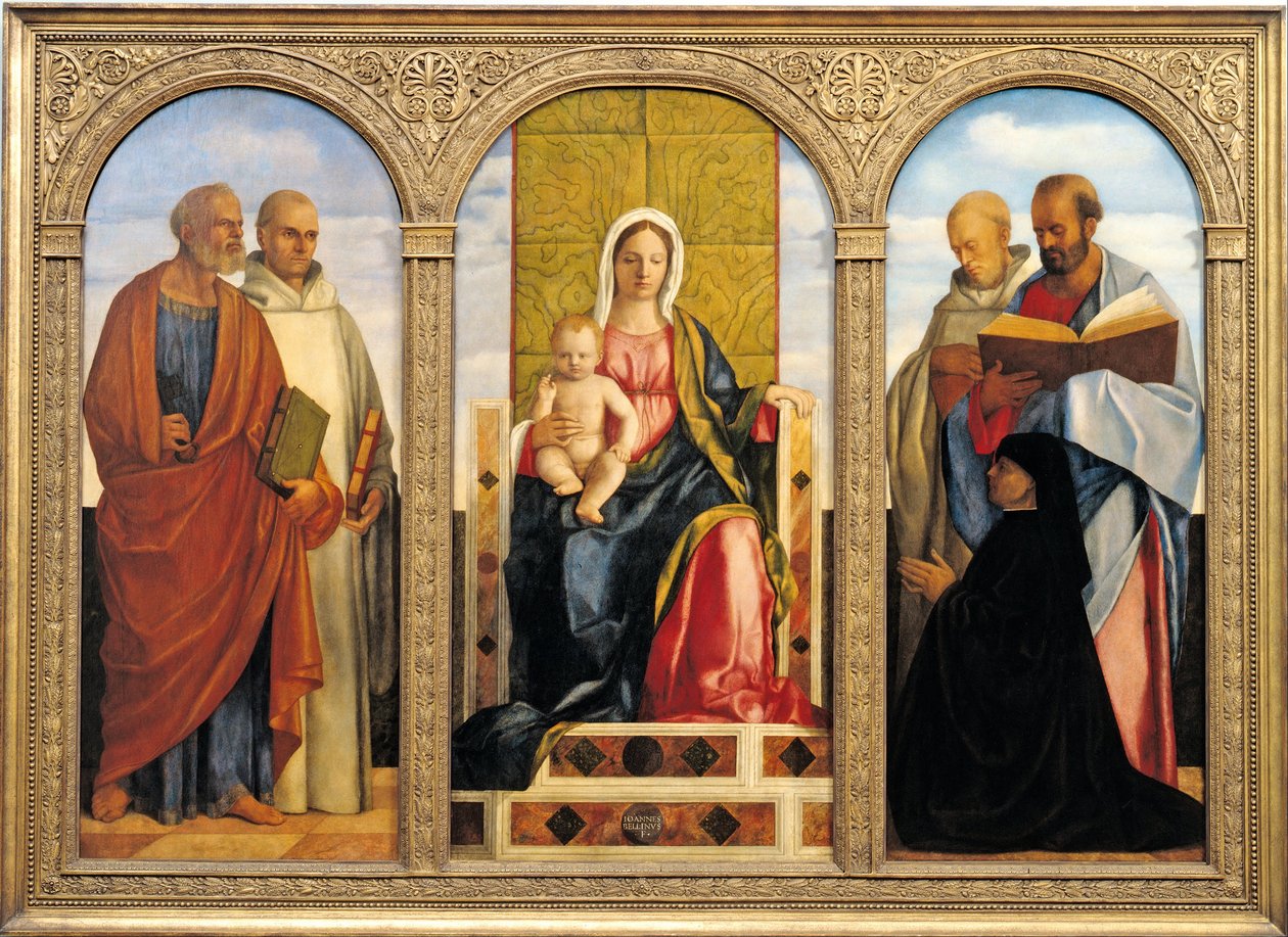 Pala Priuli alkotó: Giovanni Bellini and studio