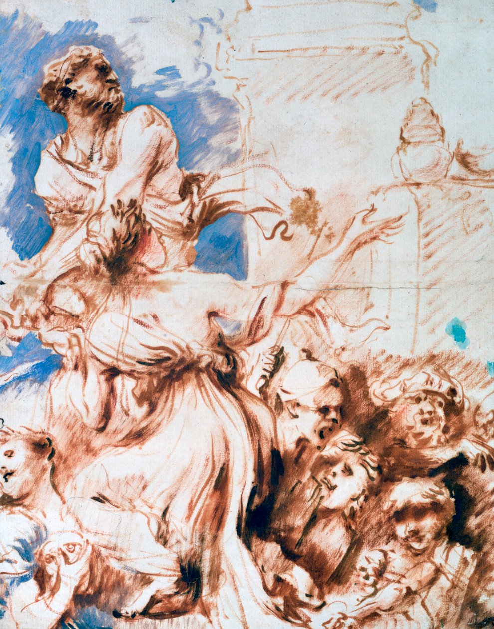 Pyrrha, 1635-1670 alkotó: Giovanni Benedetto Castiglione