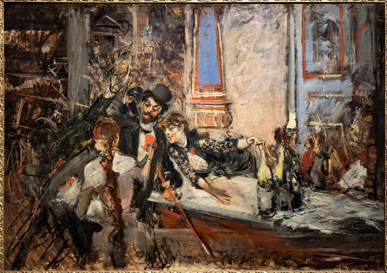 A Folies Bergère-ben alkotó: Giovanni Boldini