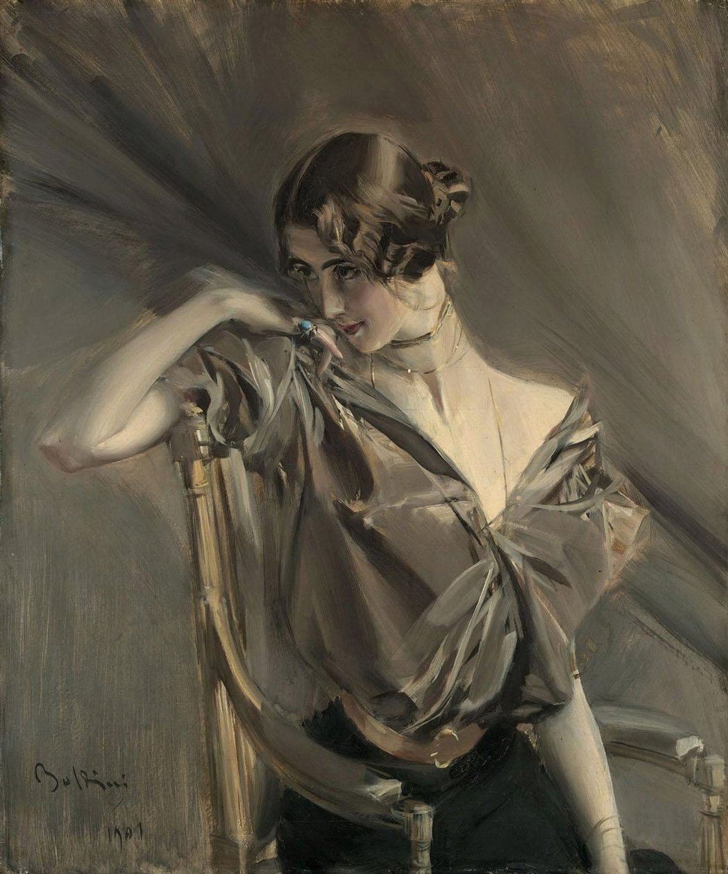 Cleo de Merode, 1901. alkotó: Giovanni Boldini