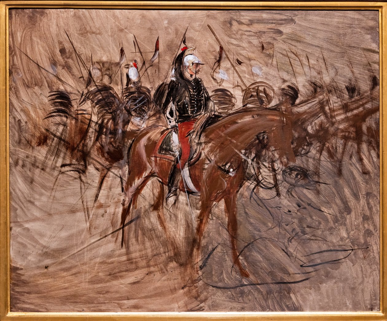 Dragonyok lóháton alkotó: Giovanni Boldini