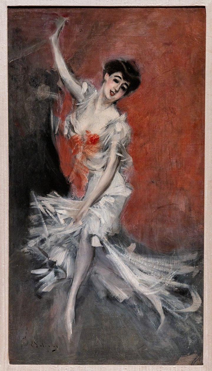 Egy táncosnő portréja alkotó: Giovanni Boldini