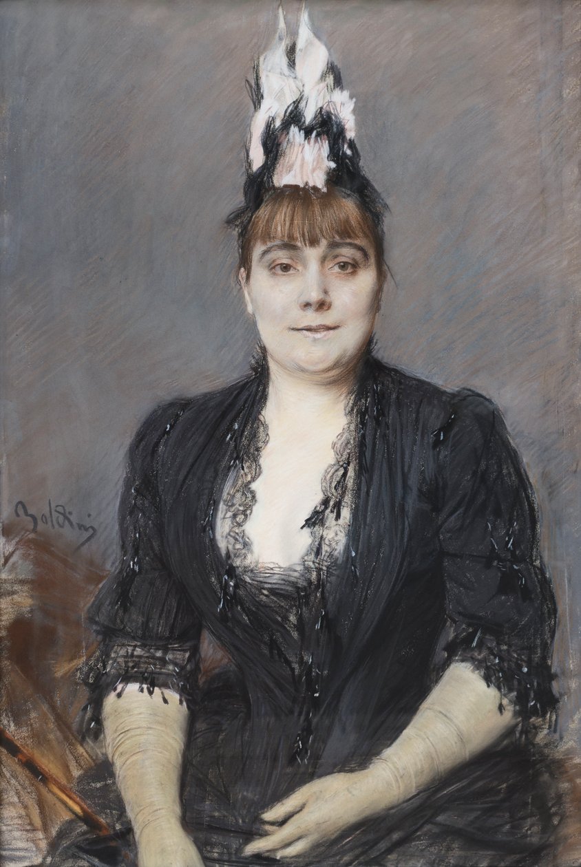 Egy hölgy portréja alkotó: Giovanni Boldini