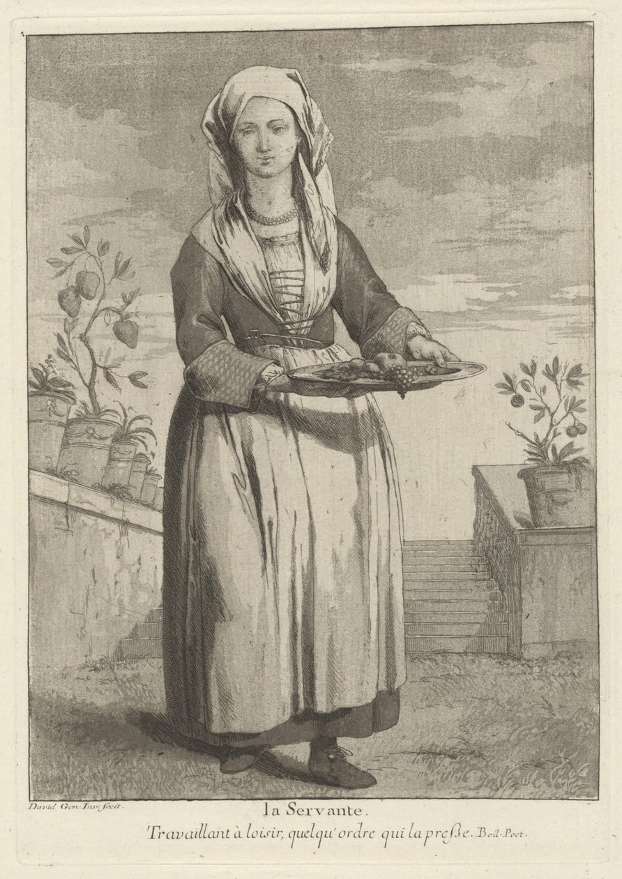 A cseléd alkotó: Giovanni David