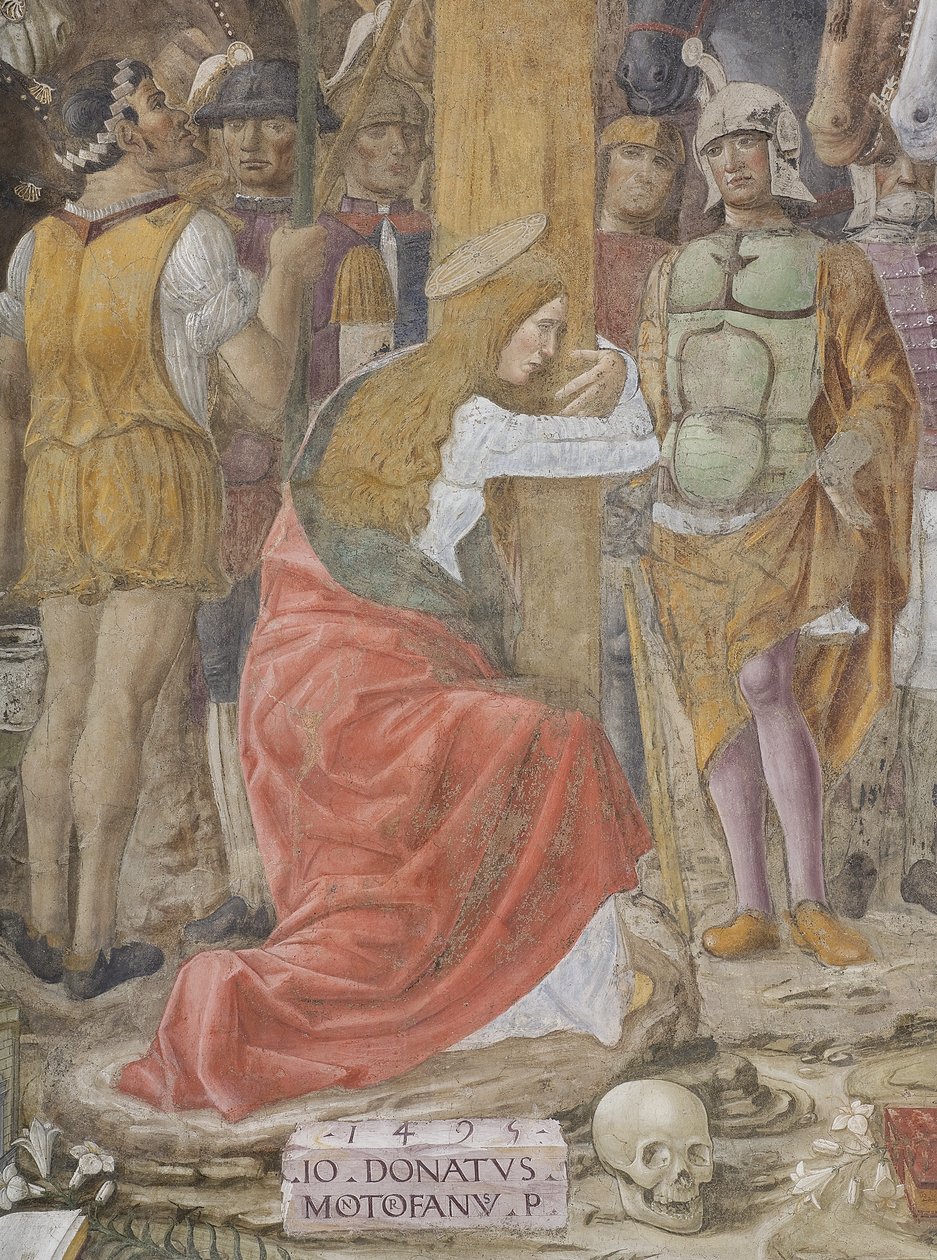 Keresztre feszítés, 1495 (a 3498420 részlete) alkotó: Giovanni Donato Montorfano