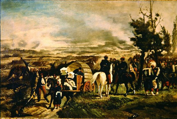 Magenta csata, 1860 alkotó: Giovanni Fattori
