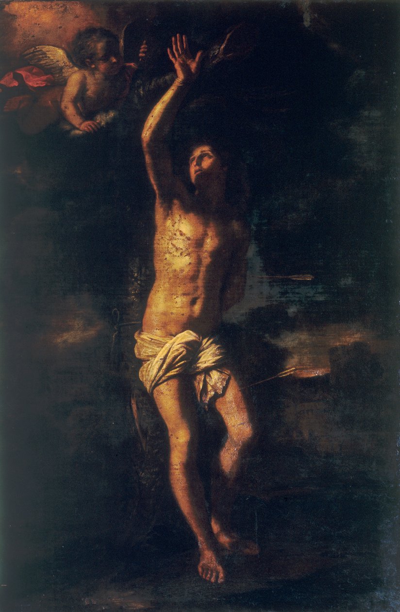 Szent Sebestyén alkotó: Giovanni Francesco Barbieri