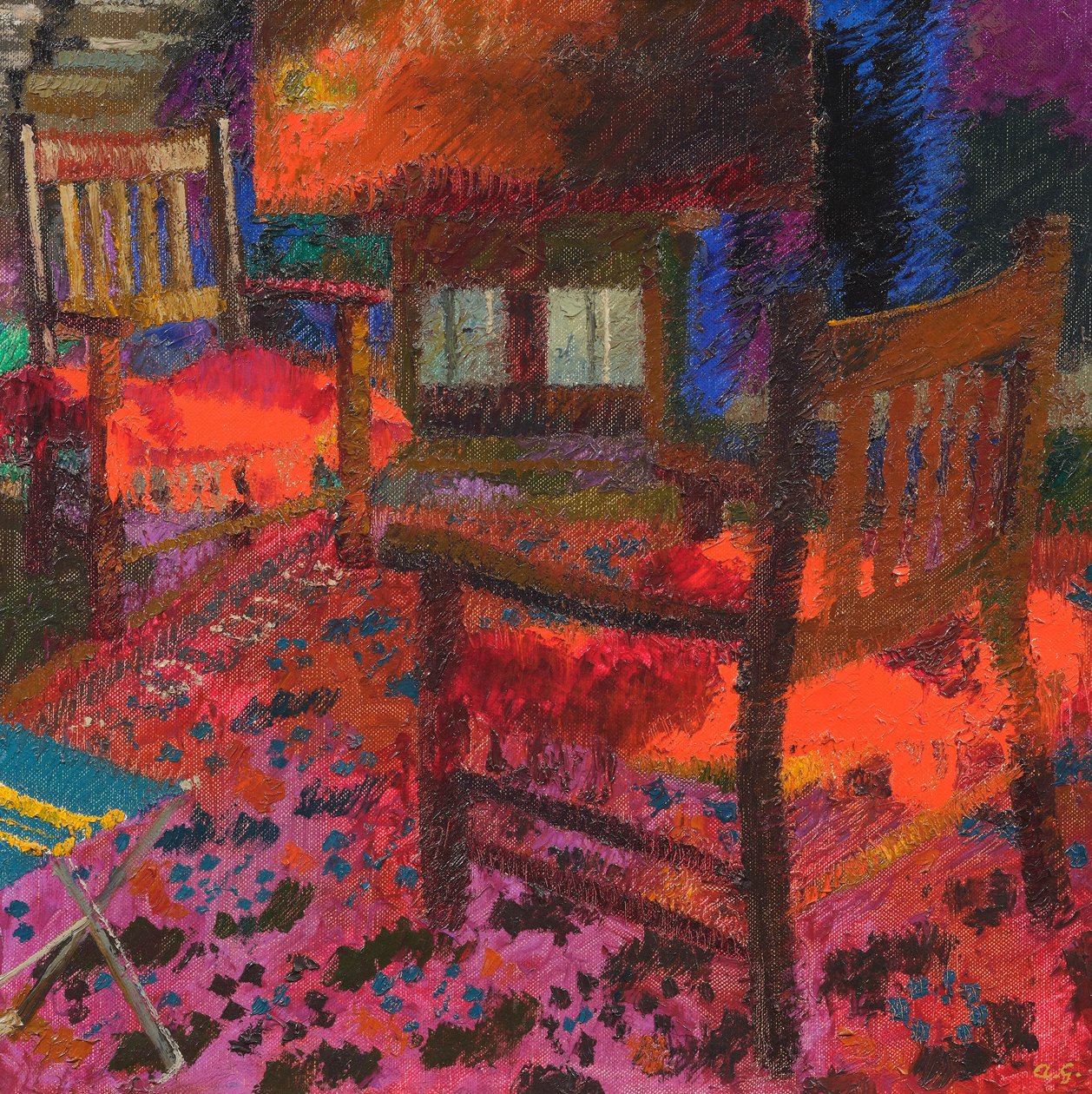 Augusto Giacometti Az Atelier I-ben alkotó: Giovanni Giacometti