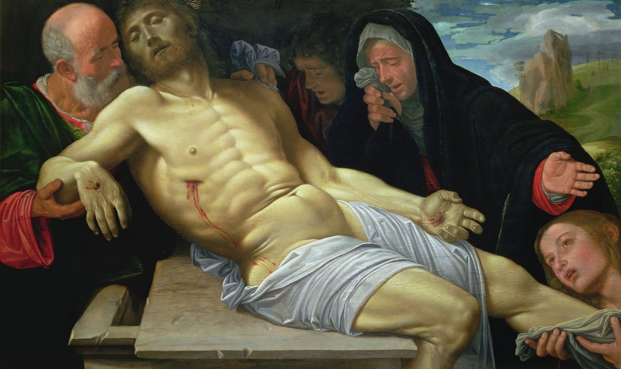 Krisztus siralma alkotó: Giovanni Girolamo Savoldo