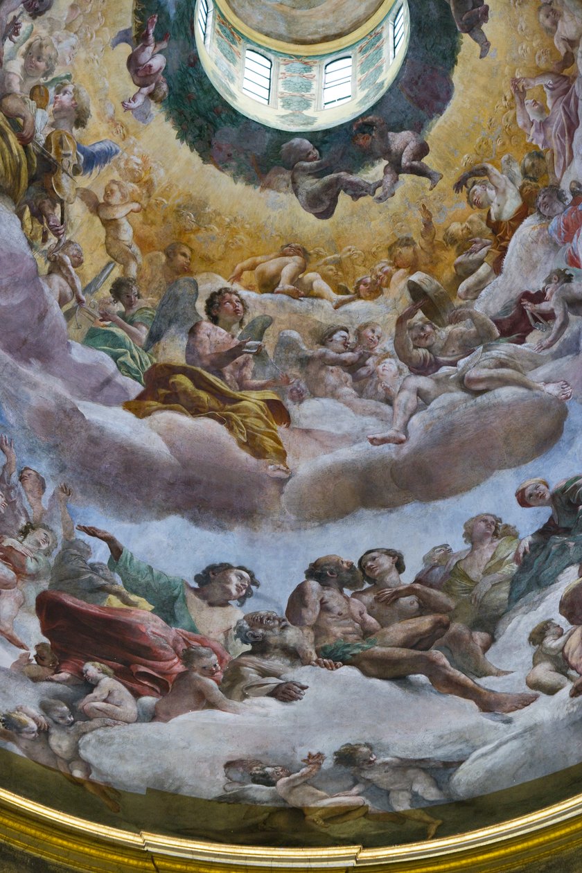 Glory of Paradise, részlet alkotó: Giovanni Lanfranco