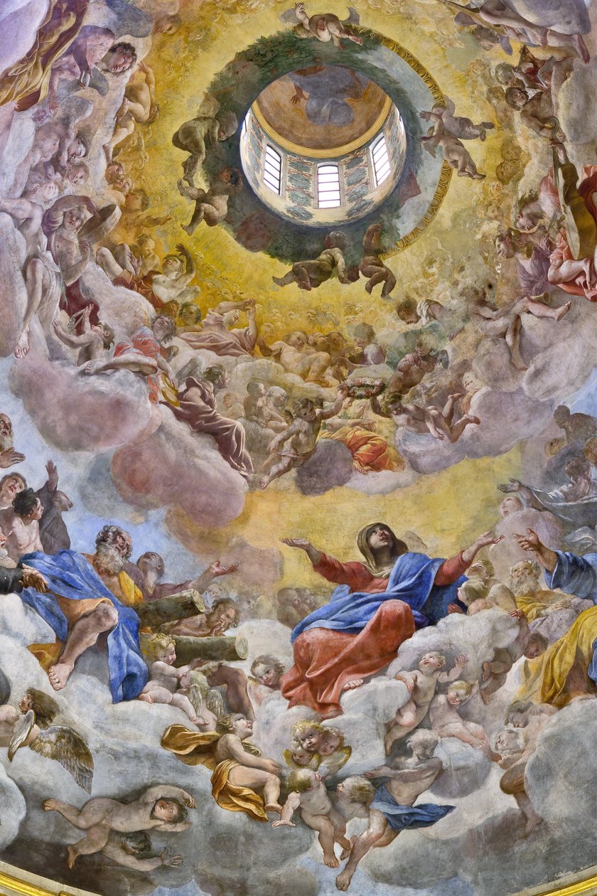 Glory of Paradise, részlet alkotó: Giovanni Lanfranco