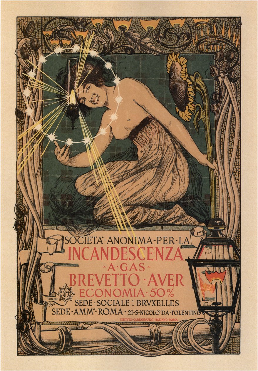 Glow Company, 1895 alkotó: Giovanni Mataloni