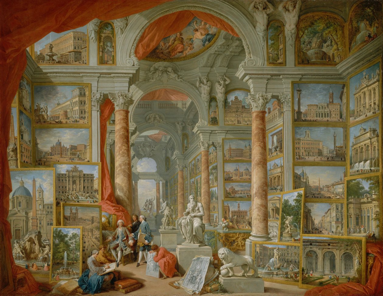 Modern Róma alkotó: Giovanni Paolo Pannini